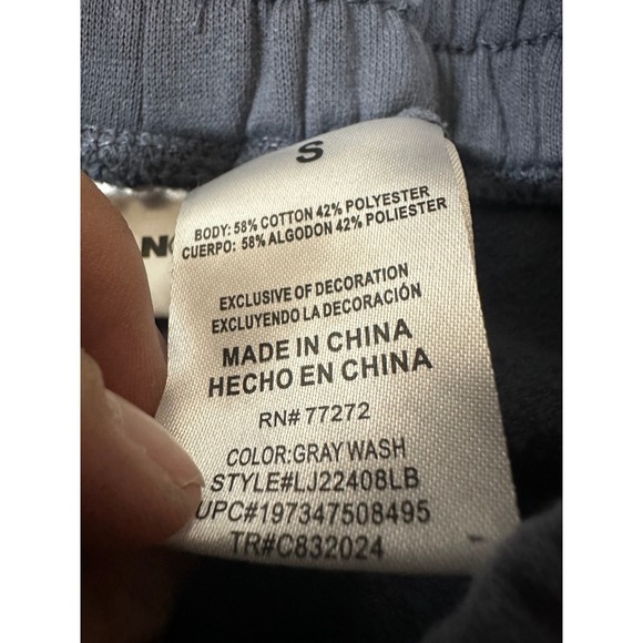 Mean Girls Distressed Gray Wash Joggers Pop Culture Y2K Movie Size Small - Picture 5 of 5